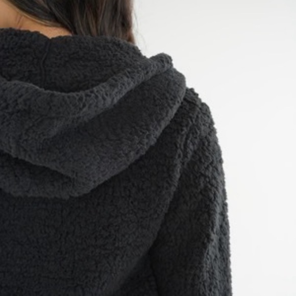 La Senza Terry Sherpa Half Zip HoOdie - Picture 5 of 5